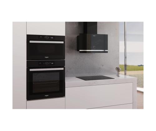 Whirlpool, 485 m³/h, laius 60 cm, must - Õhupuhasti