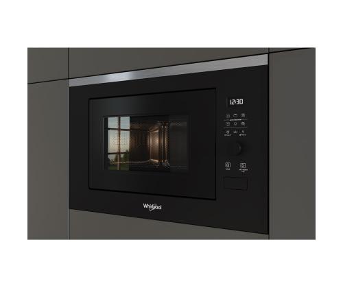 Whirlpool, 25 L, 900 W, must - Integreeritav mikrolaineahi grilliga