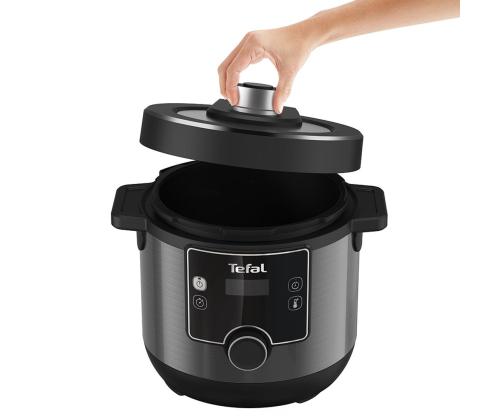 Tefal Turbo Cuisine & Fry, 1200 W, must - Multi- ja survekeetja