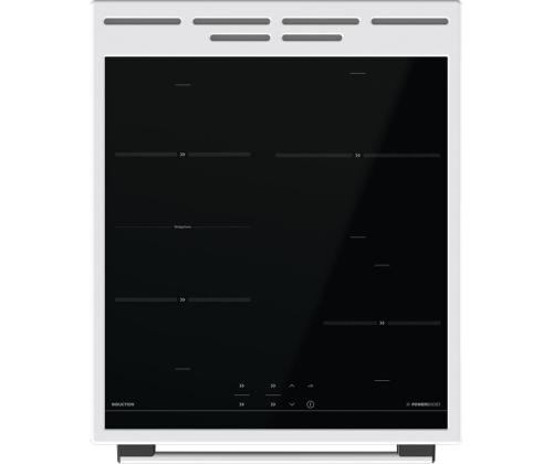 Gorenje, 70 L, laius 50 cm, valge - Induktsioonpliit elektriahjuga