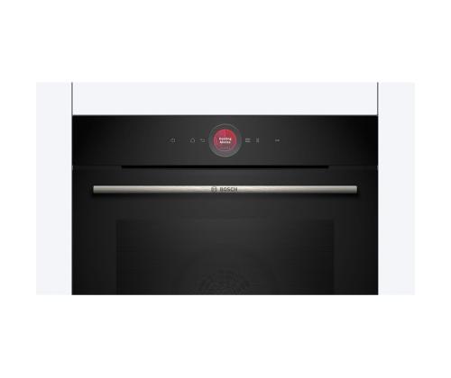Bosch, Seeria 8, pürolüütiline puhastus, 71 L, must - Integreeritav ahi