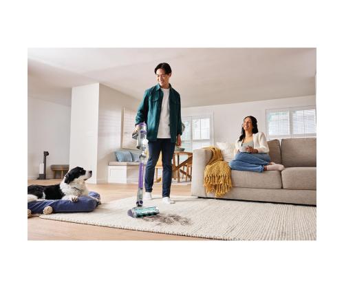 Shark PowerDetect Cordless Pet, hall/lilla - Varstolmuimeja