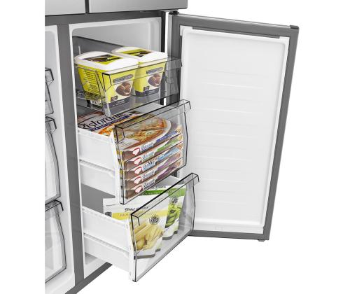 Hisense, Cross Door, No Frost, 483 L, kõrgus 179 cm, must - SBS-Külmik