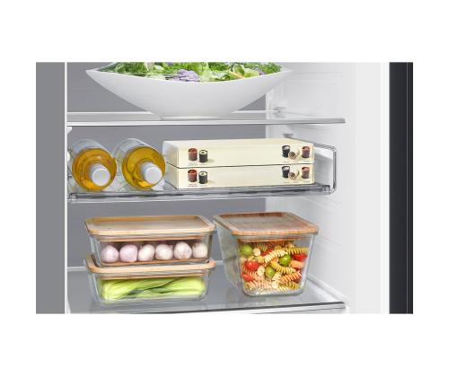 Samsung Bespoke AI Family Hub+, Twin Cooling Plus™, 614 L, kõrgus 179 cm, must - SBS-külmik