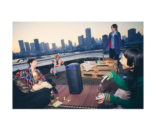 Sony SRS-XV800, must - Juhtmevaba peokõlar