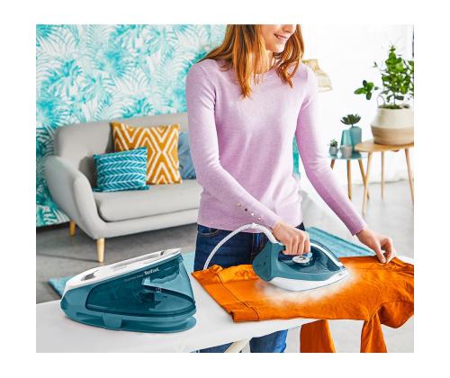 Tefal Express Easy, 2200 W, sinine/valge - Triikimissüsteem