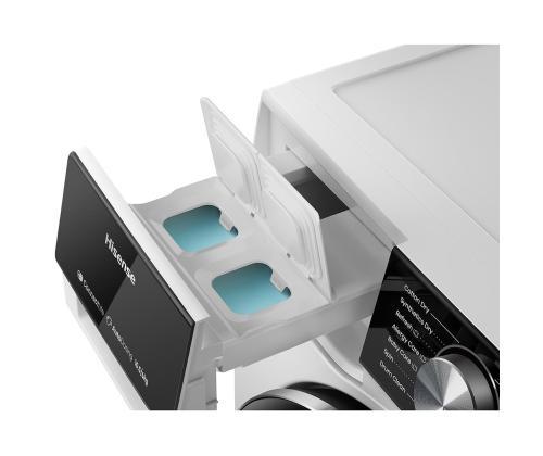 Hisense, 10.5 kg / 6 kg, sügavus 59 cm, 1400 p/min - Kuivatiga pesumasin