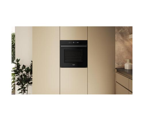 Whirlpool, 73 L, pürolüütiline puhastus, must - Integreeritav ahi