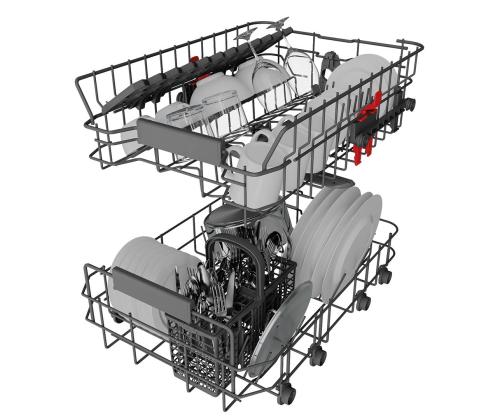 Whirlpool, 10 nõudekomplekti - Integreeritav nõudepesumasin