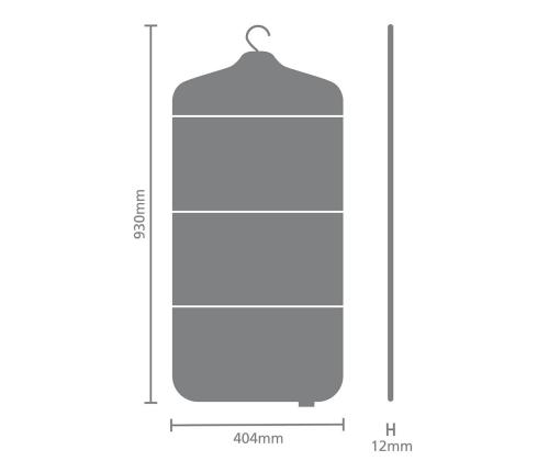 Brabantia, hall - Kokkupandav aurutuslaud
