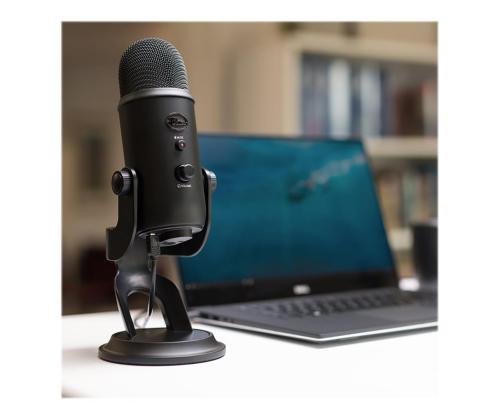Blue Yeti, USB, must - Mikrofon