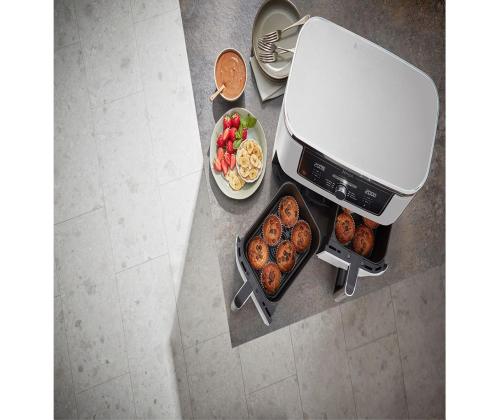 Ninja Foodi MAX Dual Zone, 9.5 L, 2470 W, valge - Kuumaõhufritüür