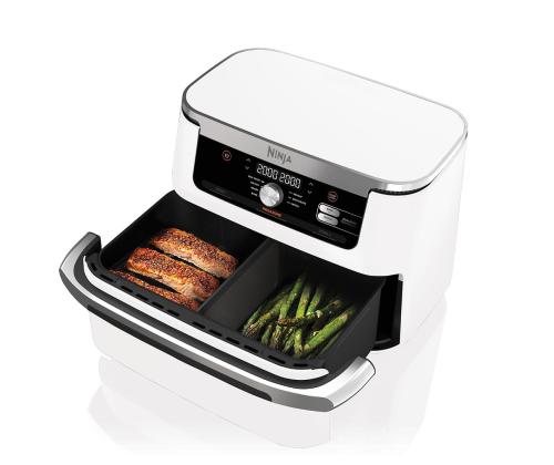 Ninja Foodi FlexDrawer Dual, 10.4 L, 2470 W, valge - Kuumaõhufritüür