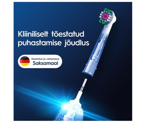 Braun Oral-B Pro 3D White, 2 tk, valge - Varuharjad