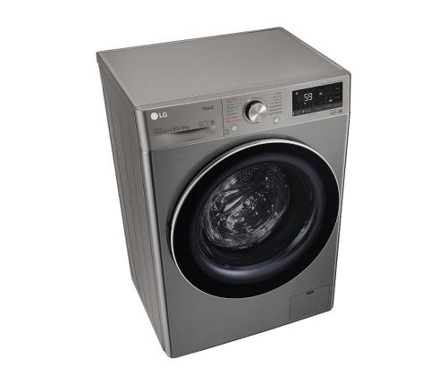 LG, Slim Steam, 8,5 kg / 5 kg, 1200 p/min, sügavus 47,5 cm, hõbedane - Eestlaetav Kuivatiga pesumasin