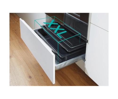 Gorenje, 70 L, laius 50 cm, valge - Induktsioonpliit elektriahjuga