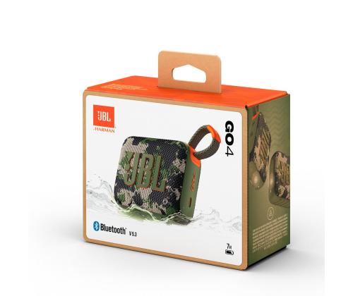 JBL GO 4, kamuflaaž - Kaasaskantav juhtmevaba kõlar