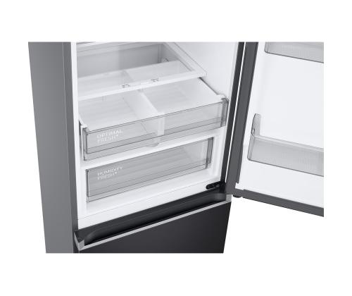 Samsung, NoFrost, 390 L, 203 cm, matt must - Külmik