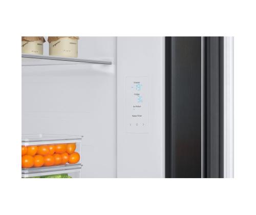 Samsung, vee- ja jääautomaat veevõrguga, 634 L, kõrgus 178 cm, must - SBS-külmik