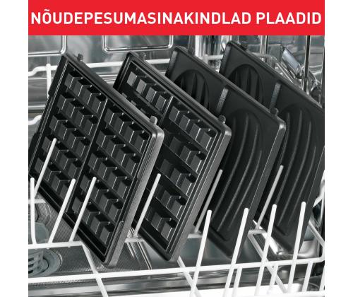 Tefal Snack Collection, 700 W, roostevaba teras - Võileivagrill vahetatavate plaatidega