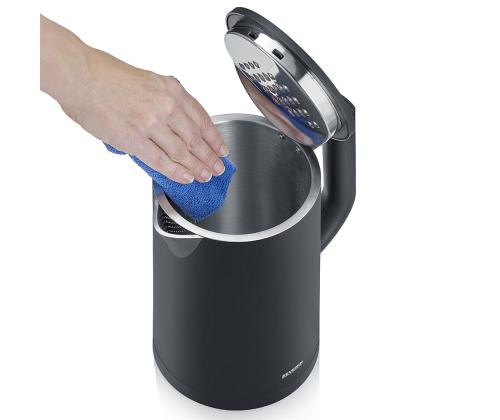 Veekeetja temp.reg Severin, must 1,7 L