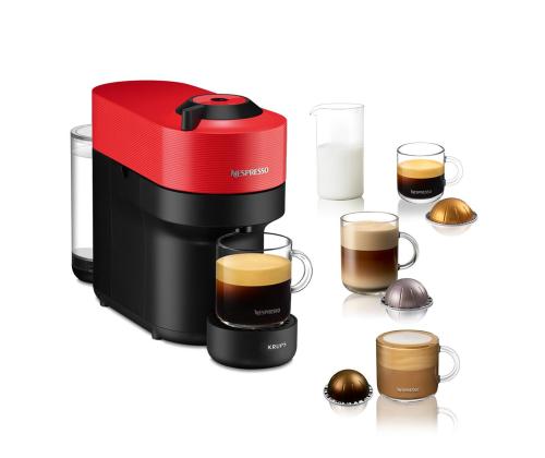 Krups Nespresso Vertuo Pop, punane - Kapselkohvimasin