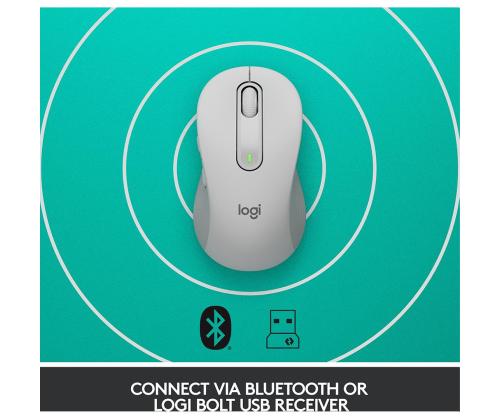 Logitech Signature M650, valge - Juhtmevaba hiir