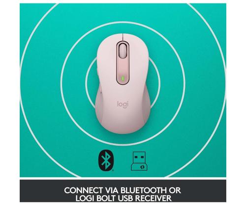 Logitech Signature M650 L, roosa - Juhtmevaba hiir