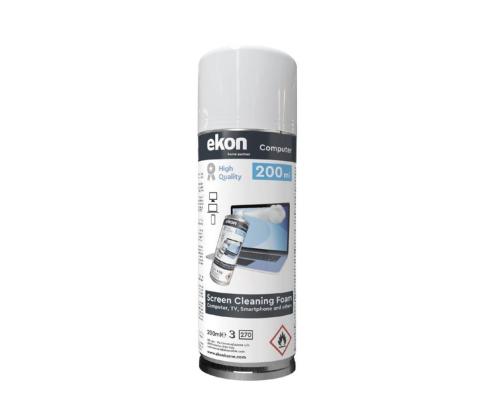 EKON Screen Cleaning Foam, 200 ml - Ekraanipuhastusvahend