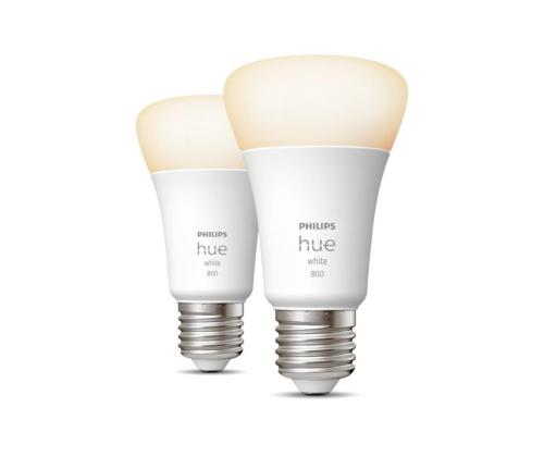 PHILIPS Hue White A60, 9W, E27, valge - Nutivalgusti