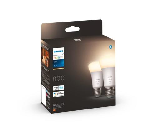 PHILIPS Hue White A60, 9W, E27, valge - Nutivalgusti