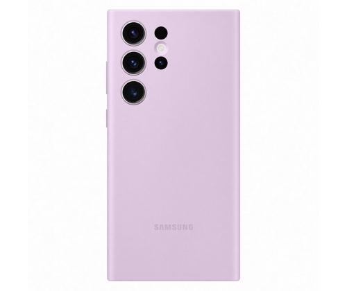 Samsung Galaxy S23 Ultra, Silicone Cover, lilla - Ümbris