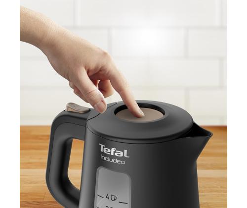 Tefal Includeo, 2400 W, 1 L, must - Veekeetja