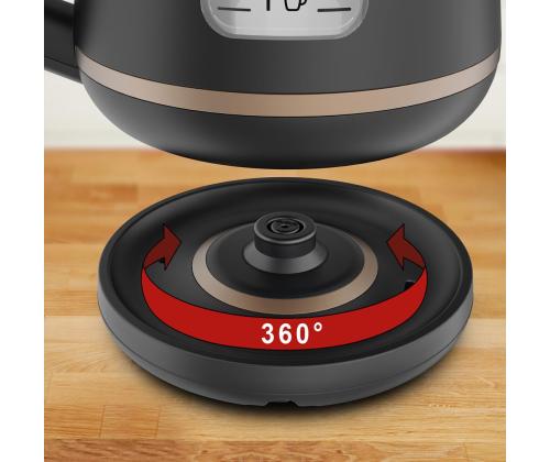 Tefal Includeo, 2400 W, 1 L, must - Veekeetja