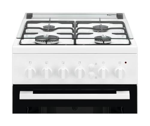 Electrolux, 55 L, valge - Gaasipliit gaasiahjuga