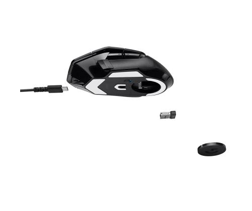 Logitech G502 X LIGHTSPEED, must - Juhtmevaba hiir