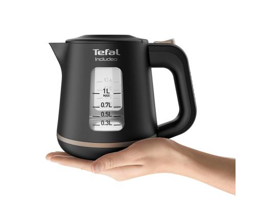 Tefal Includeo, 2400 W, 1 L, must - Veekeetja