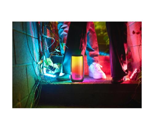 JBL Pulse 5, must - Kaasaskantav juhtmevaba kõlar