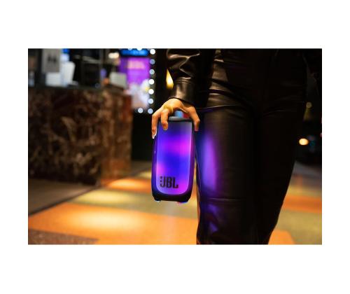 JBL Pulse 5, must - Kaasaskantav juhtmevaba kõlar