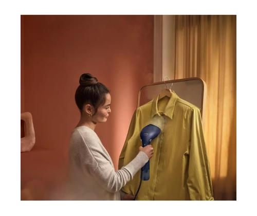 Philips 7000 Series, 1500 W, sinine - Käsi-rõivaauruti