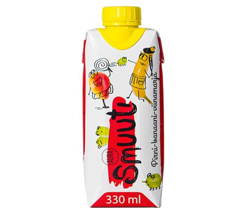 AURA Smuuti pirni-banaani-viinamarja 0,3l