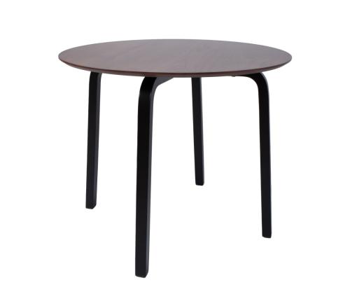 Söögilaud MIA D90xH75cm, pähkel