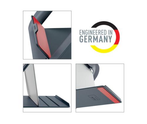 Sülearvuti alus LEITZ Cosy tumehall