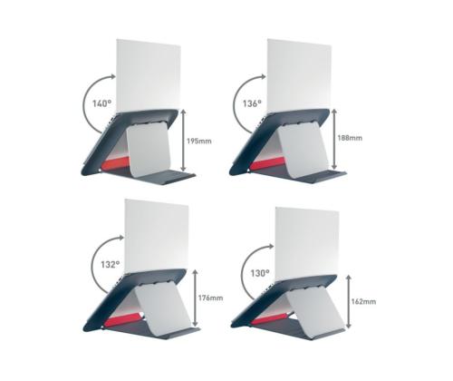 Sülearvuti alus LEITZ Cosy tumehall