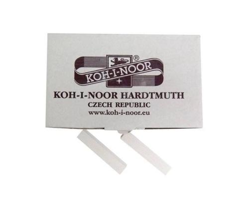 Tahvlikriit KOH-I-NOOR kandiline valge 100tk
