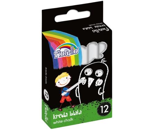 Tahvlikriit valge FIORELLO 12tk pakis