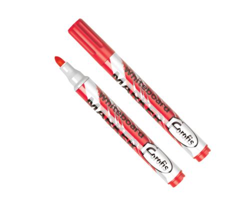 Tahvlimarker FOROFIS 1-3mm koonilise otsaga punane