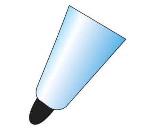 Tahvlimarker FOROFIS 1-3mm koonilise otsaga punane