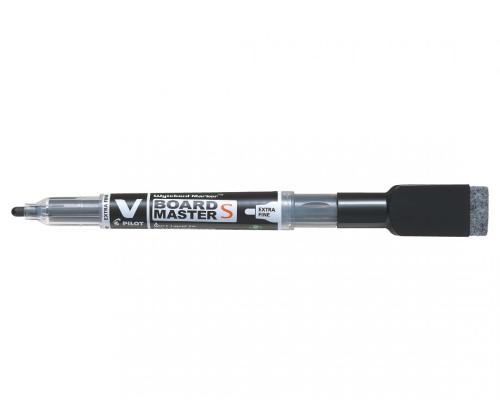 Tahvlimarker PILOT BeGreen V-Board Master S kustutajaga EF must
