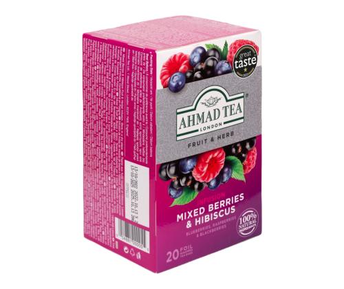 Taimetee AHMAD marjaseguhibiscus 20tk ümbrikus